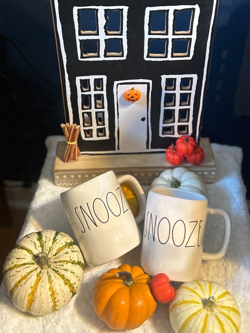 Rae Dunn (SNOOZE) mug(s) (2)